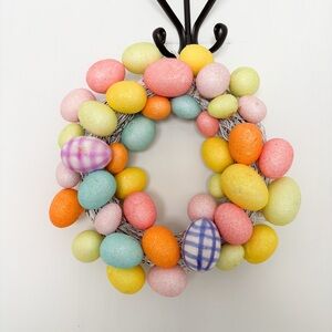 Colorful Easter Egg Wreath